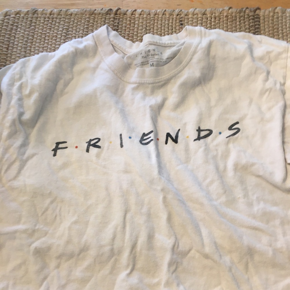 Friends cropped t shirt